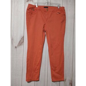 Baby Phat Pants Ladies 20 Coral Chino‎